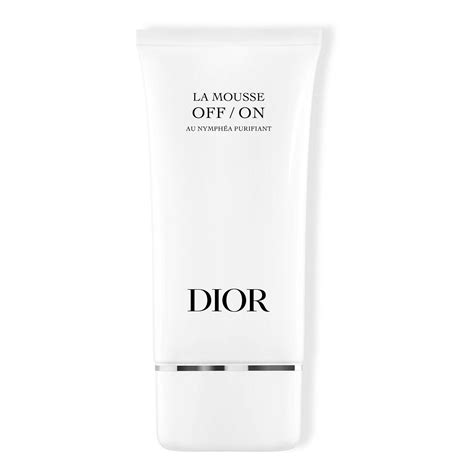 dior la mousse off/on foaming cleanser|La Mousse OFF/ON Foaming Cleanser .